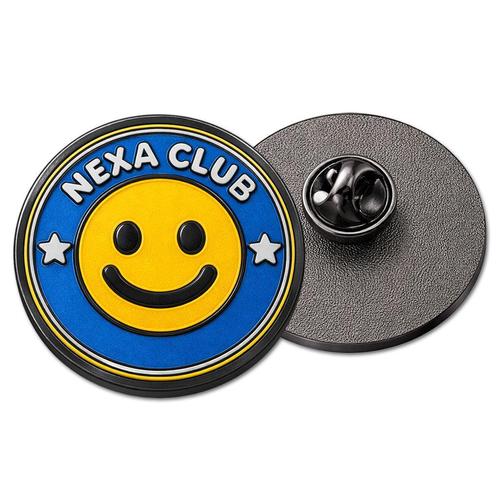 Custom Die-Cut Soft Enamel Metal Lapel Pin – Free Proof & Quote