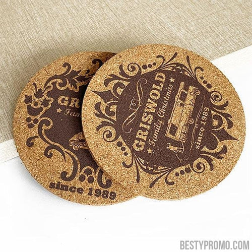Custom Sublimation Cork Coasters