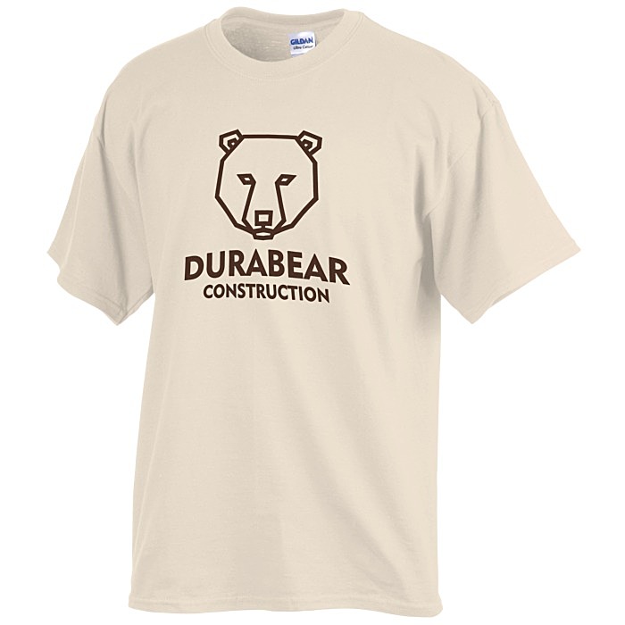 Custom Gildan Ultra Cotton T-Shirt - Men's - Screen - White