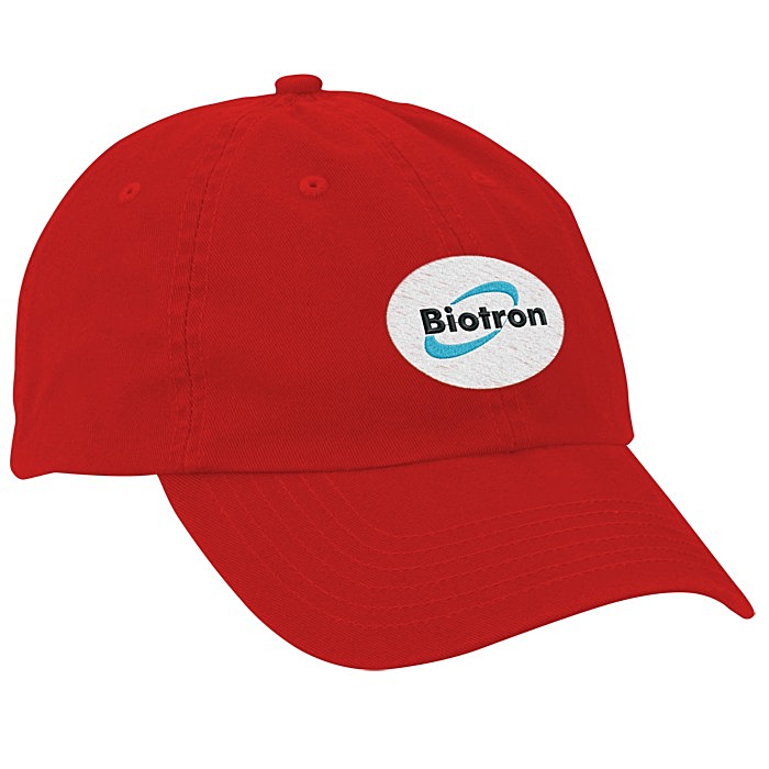Custom Washed Chino Twill Cap