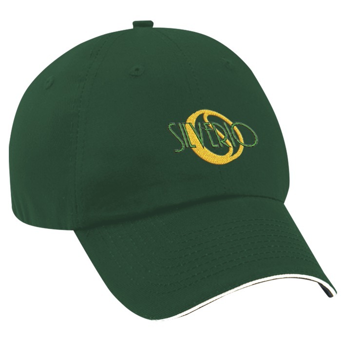 Custom Brushed Cotton Twill Sandwich Cap - Solid