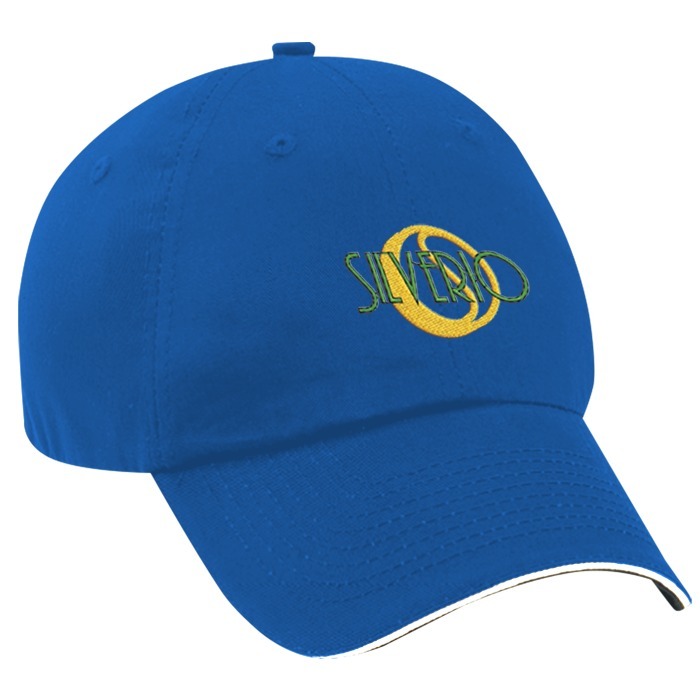 Custom Brushed Cotton Twill Sandwich Cap - Solid