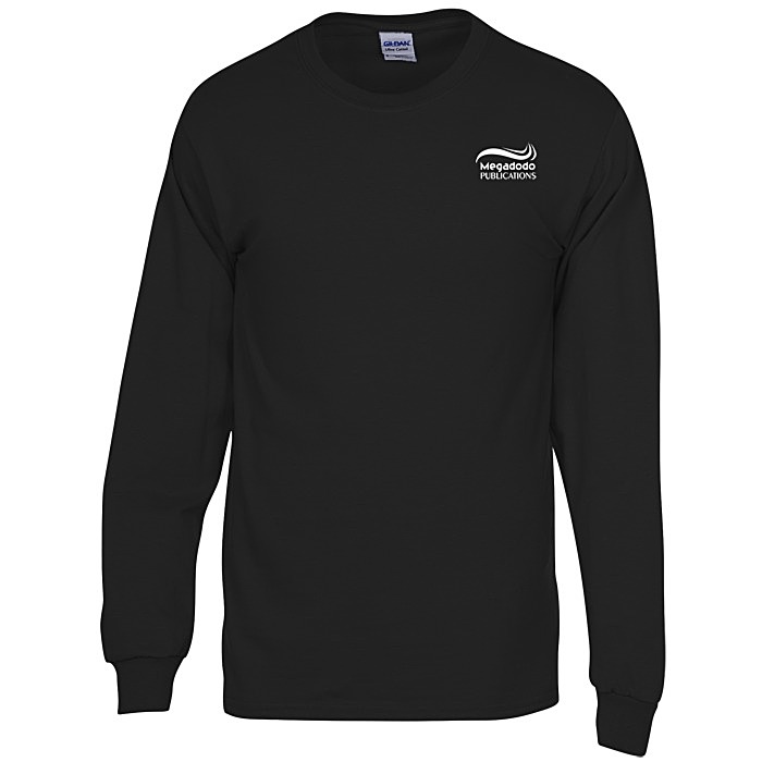 Custom Gildan Ultra Cotton LS T-Shirt - Screen - Colours