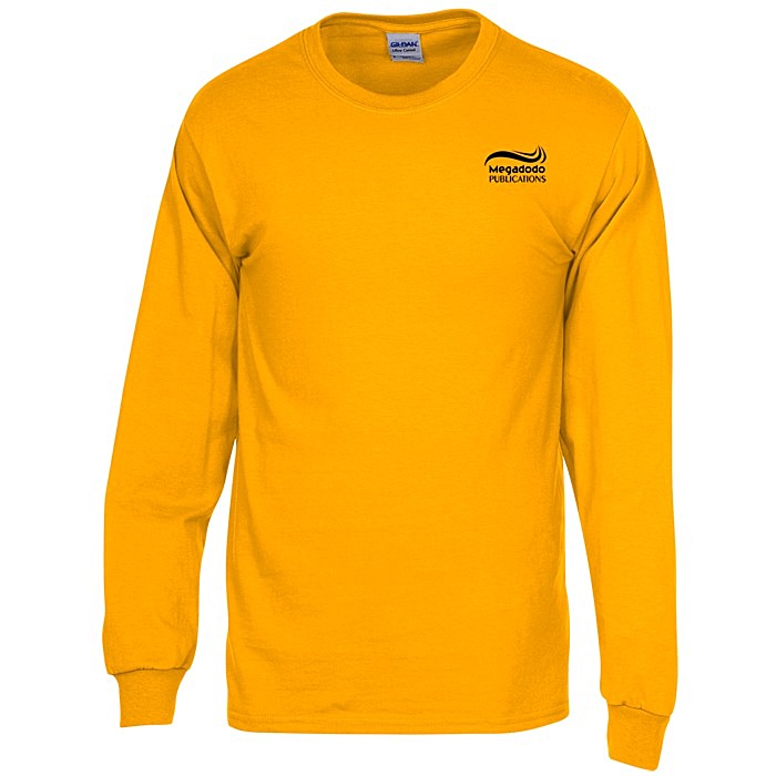 Custom Gildan Ultra Cotton LS T-Shirt - Screen - Colours