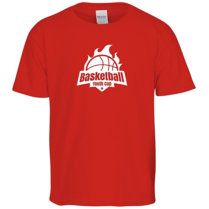 Custom Gildan Ultra Cotton T-shirt - Youth - Screen - Colours