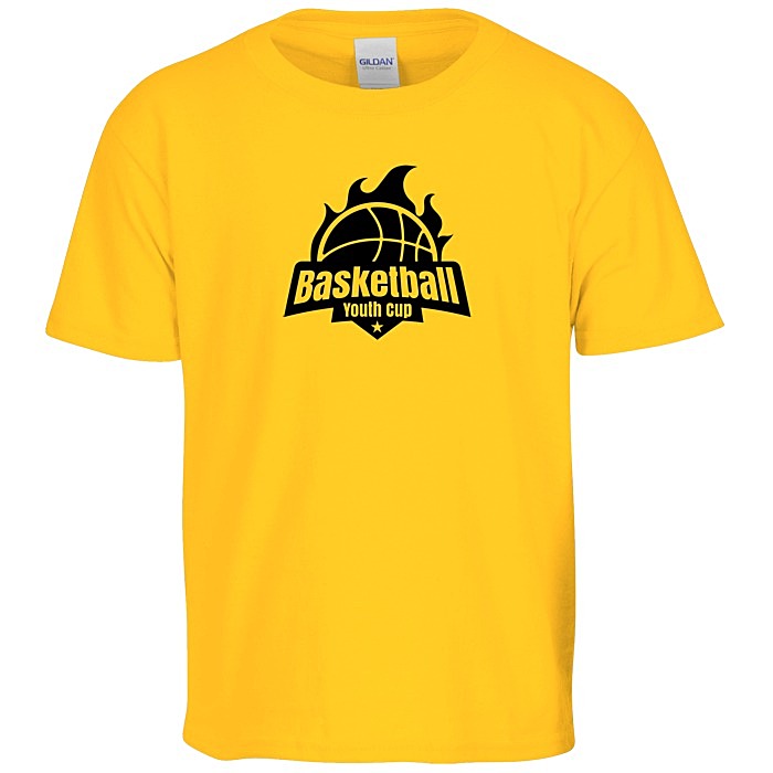 Custom Gildan Ultra Cotton T-shirt - Youth - Screen - Colours