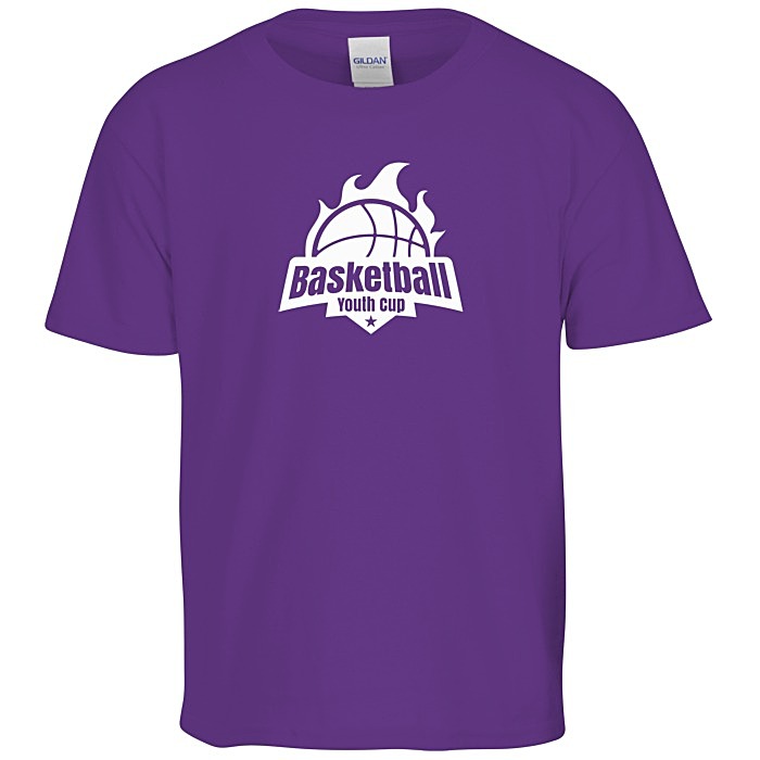 Custom Gildan Ultra Cotton T-shirt - Youth - Screen - Colours
