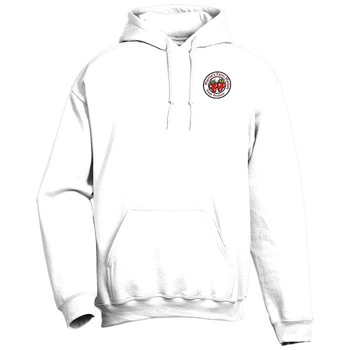 Custom Gildan 50/50 Adult Hooded Sweatshirt - Embroidered