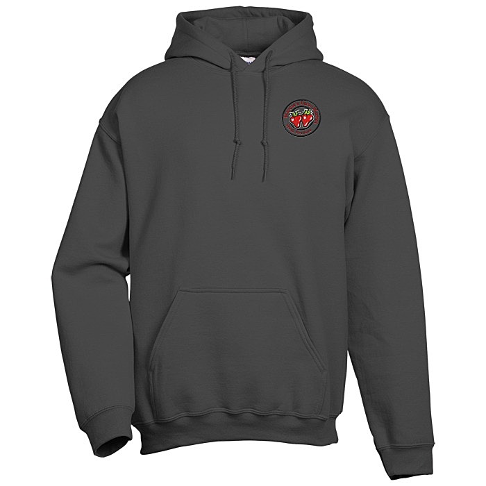 Custom Gildan 50/50 Adult Hooded Sweatshirt - Embroidered