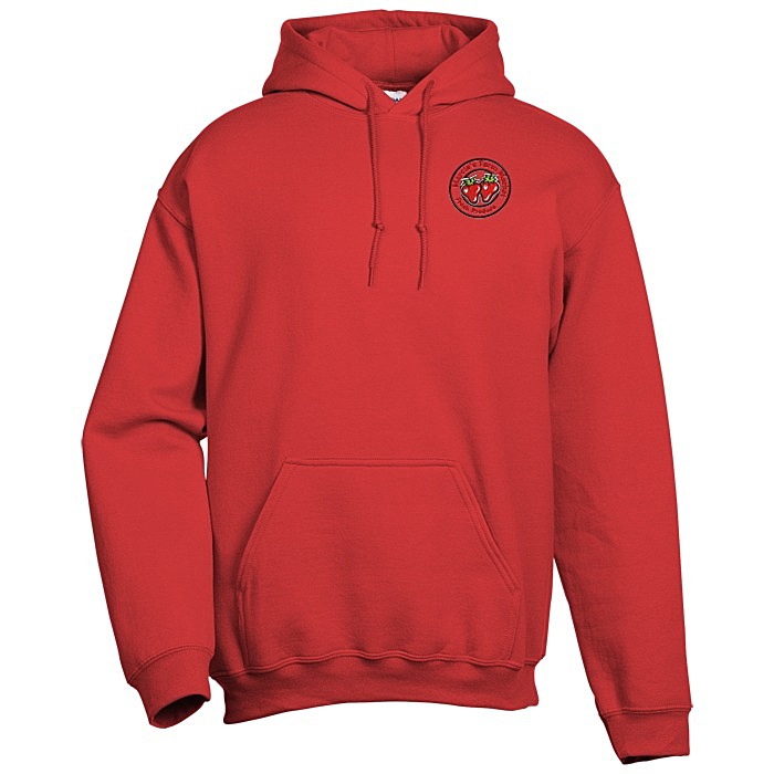 Custom Gildan 50/50 Adult Hooded Sweatshirt - Embroidered