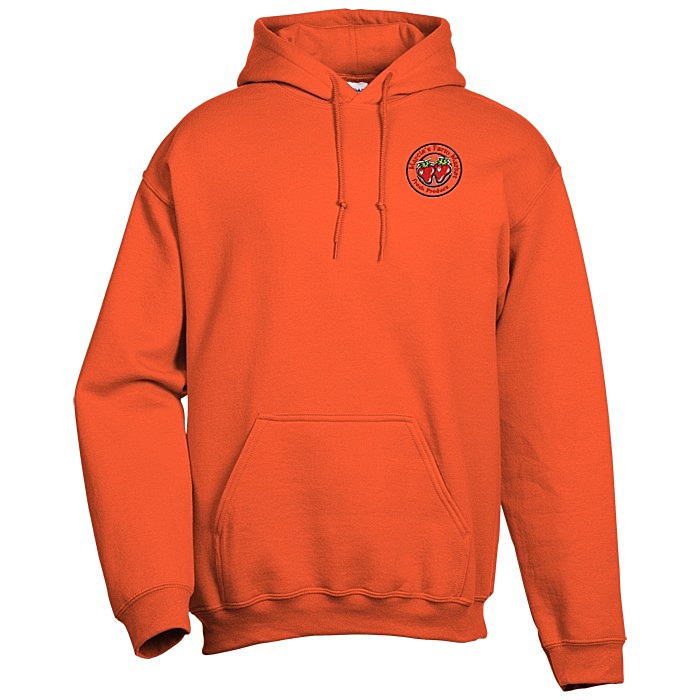Custom Gildan 50/50 Adult Hooded Sweatshirt - Embroidered