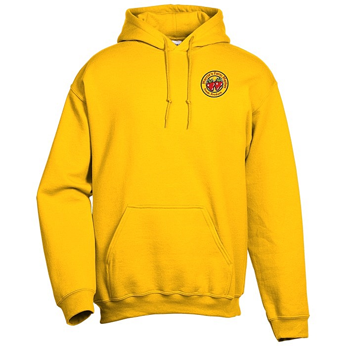 Custom Gildan 50/50 Adult Hooded Sweatshirt - Embroidered