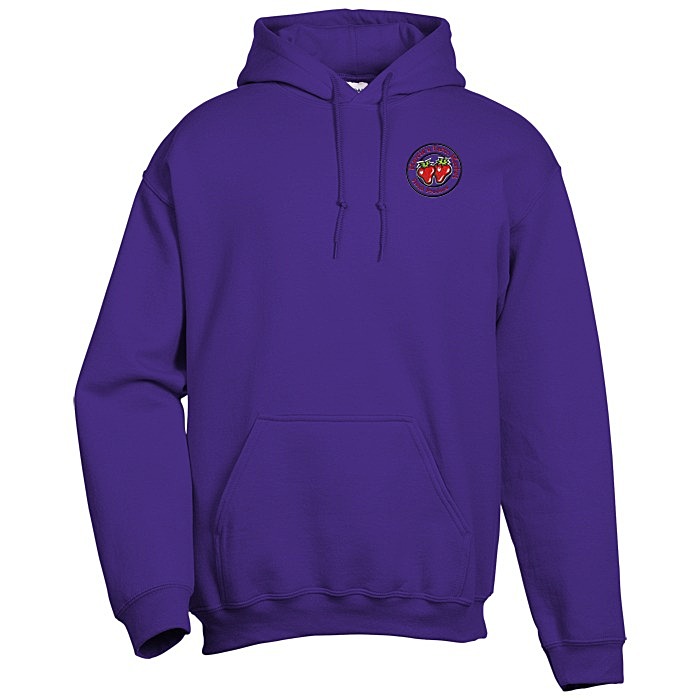 Custom Gildan 50/50 Adult Hooded Sweatshirt - Embroidered