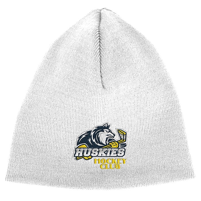 Custom Fine-Knit Solid Beanie