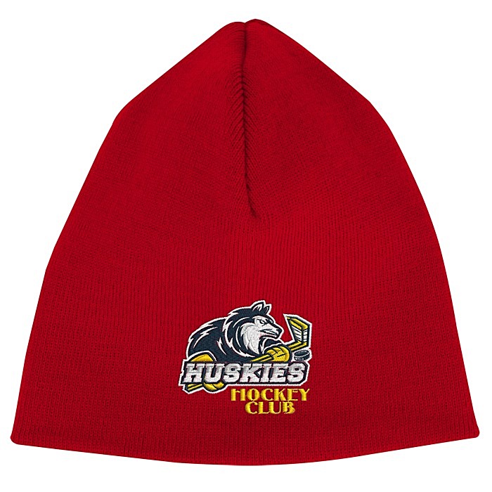 Custom Fine-Knit Solid Beanie