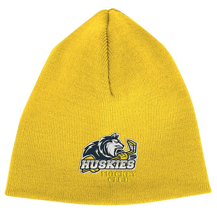 Custom Fine-Knit Solid Beanie