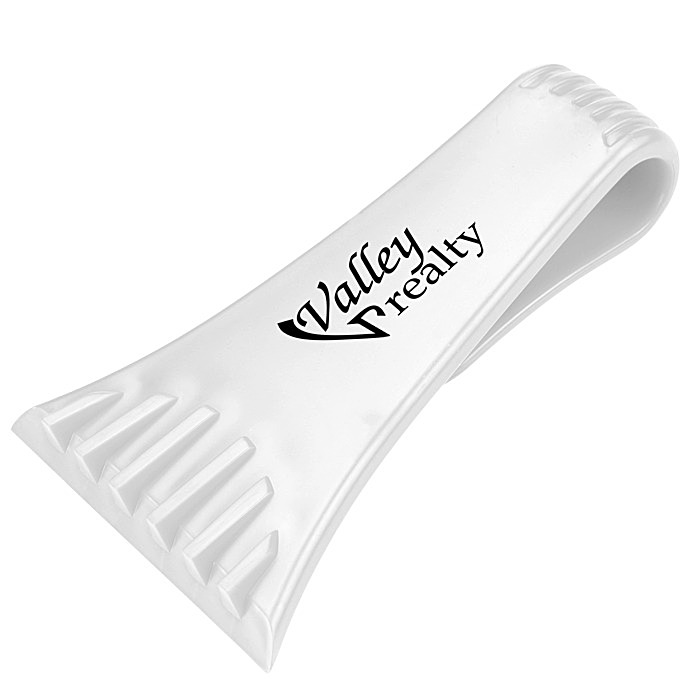 Custom Visor Ice Scraper - Opaque