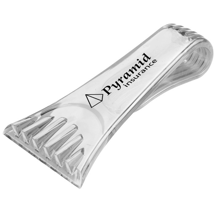 Custom Visor Ice Scraper - Translucent