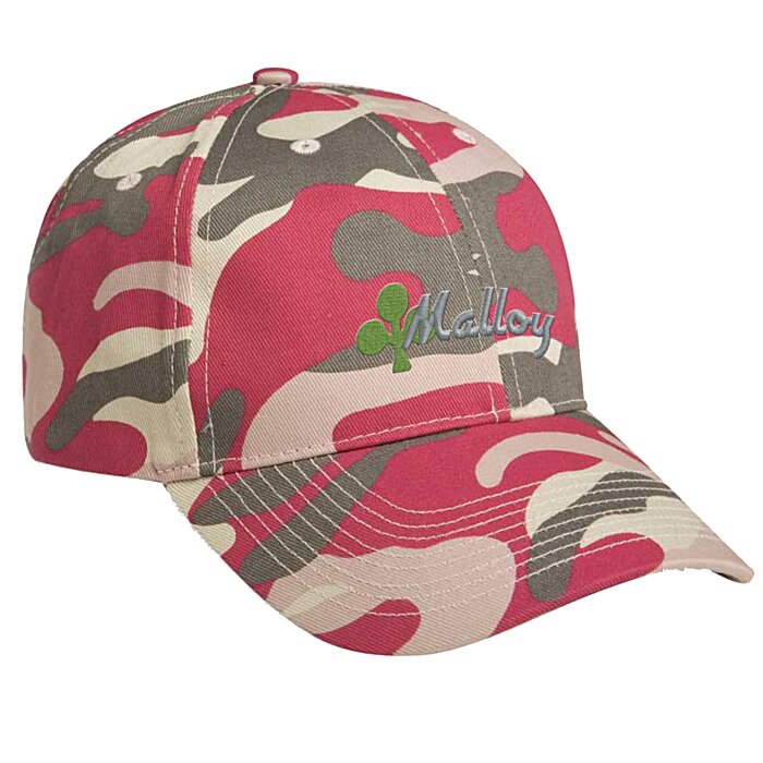 Custom Camouflage Cotton Twill Cap