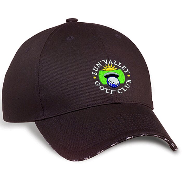 Custom Motion Sport Sandwich Peak Cap - Golf