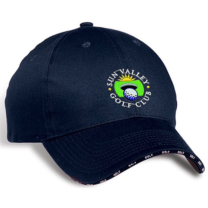 Custom Motion Sport Sandwich Peak Cap - Golf