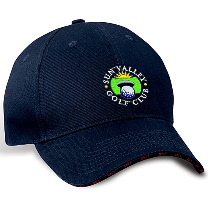 Custom Motion Sport Sandwich Peak Cap - Golf