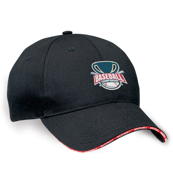Custom Motion Sport Sandwich Peak Cap - Baseball