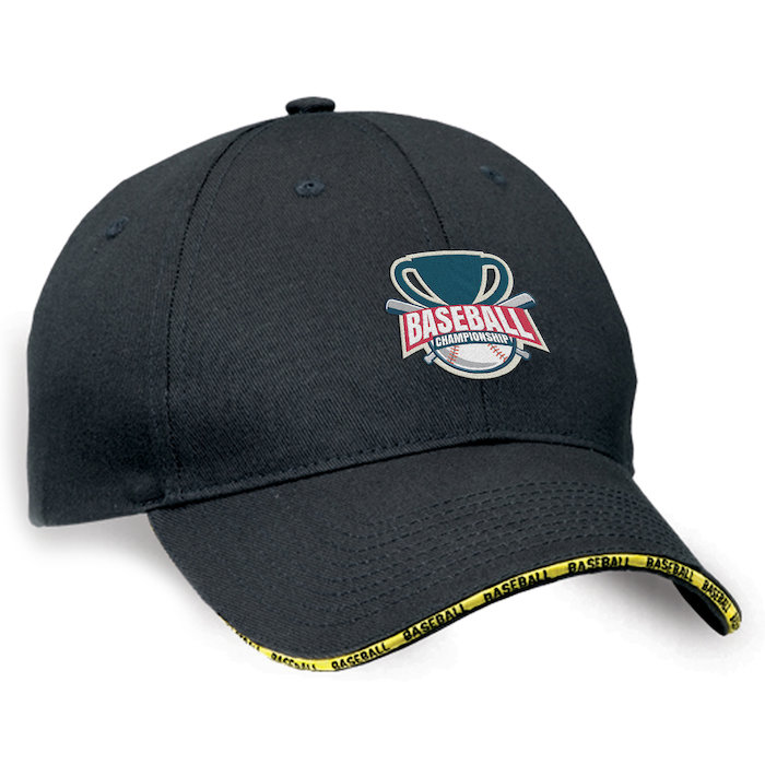 Custom Motion Sport Sandwich Peak Cap - Baseball