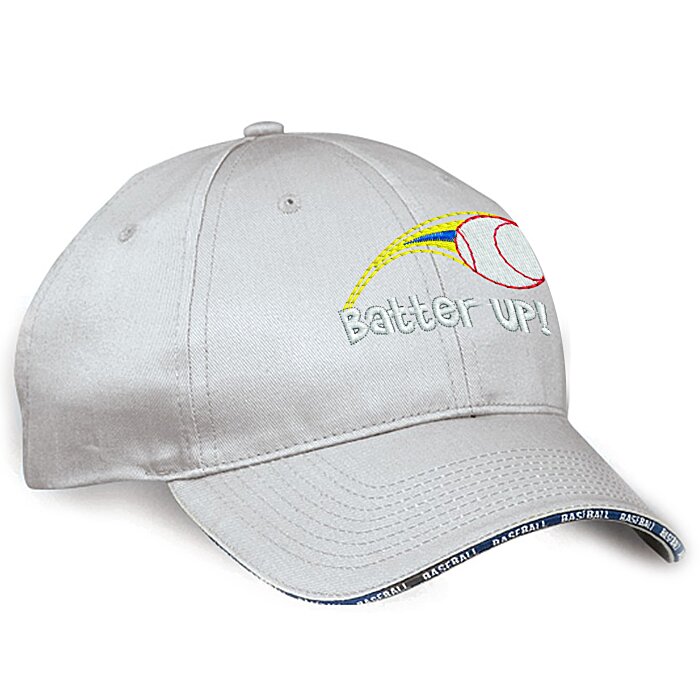 Custom Motion Sport Sandwich Peak Cap - Baseball