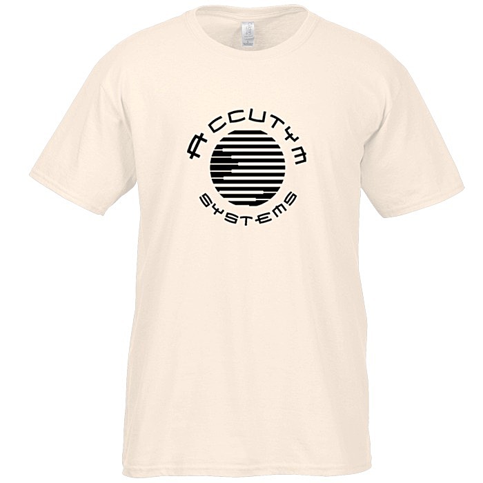 Custom Gildan Softstyle T-Shirt - Men's - White - Screen