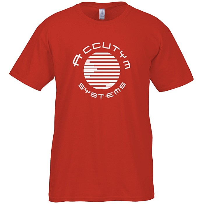 Custom Gildan Softstyle T-Shirt - Men's - Colours - Screen