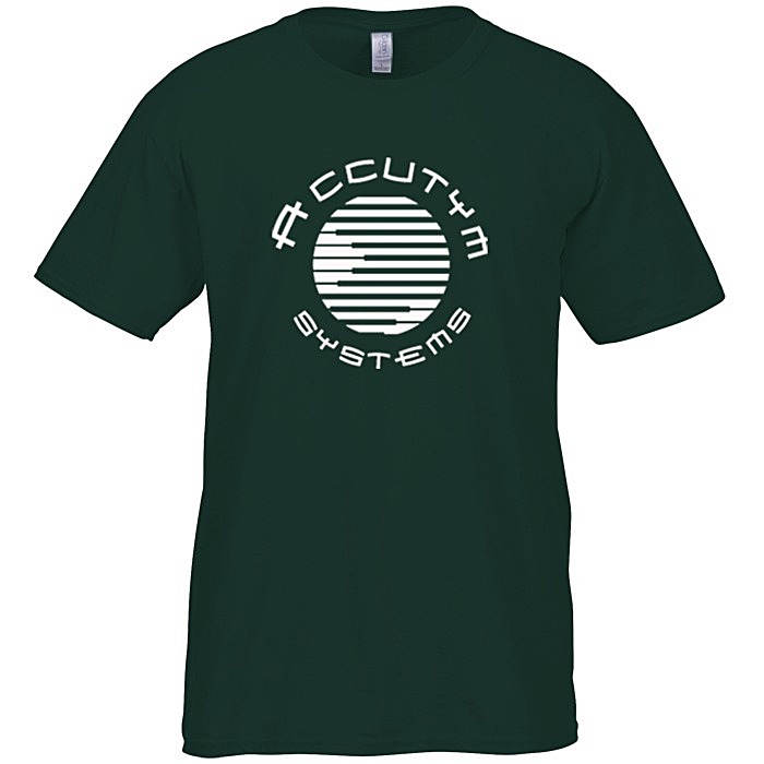Custom Gildan Softstyle T-Shirt - Men's - Colours - Screen