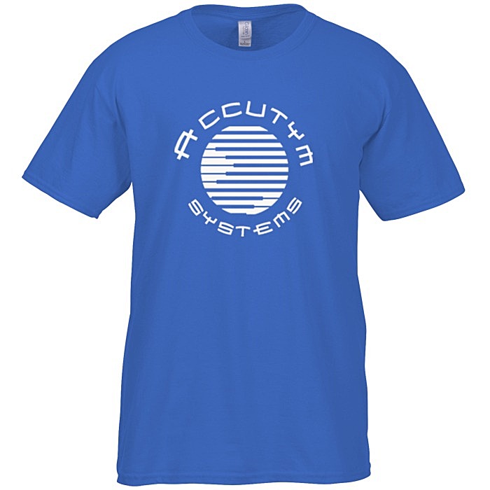 Custom Gildan Softstyle T-Shirt - Men's - Colours - Screen