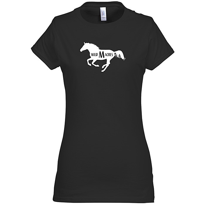 Custom Gildan Softstyle T-Shirt - Ladies' - Colours - Screen