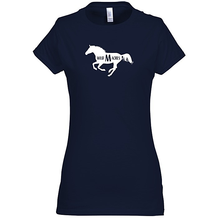 Custom Gildan Softstyle T-Shirt - Ladies' - Colours - Screen