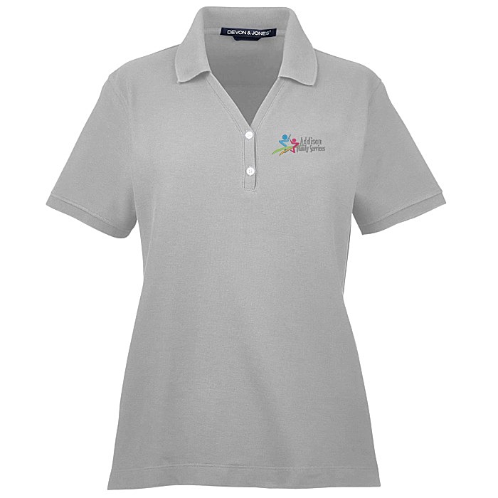 Custom Peruvian Pima Cotton Polo - Ladies'