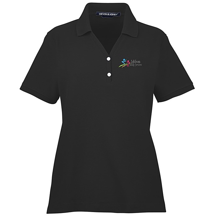 Custom Peruvian Pima Cotton Polo - Ladies'