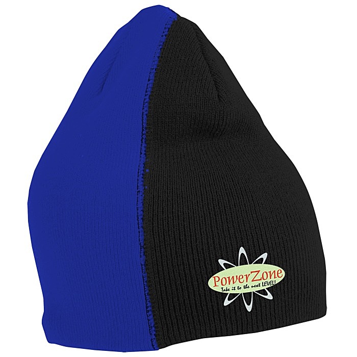 Custom Fine Knit Off Centre Beanie