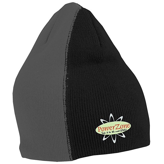 Custom Fine Knit Off Centre Beanie