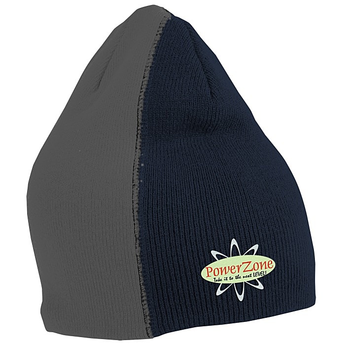 Custom Fine Knit Off Centre Beanie