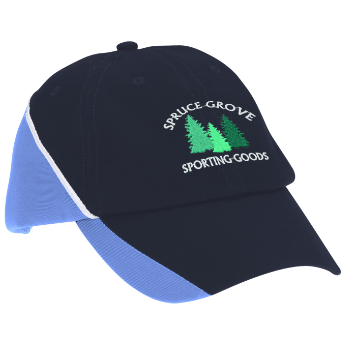 Custom Premium Cotton Twill Cap with Back Wave