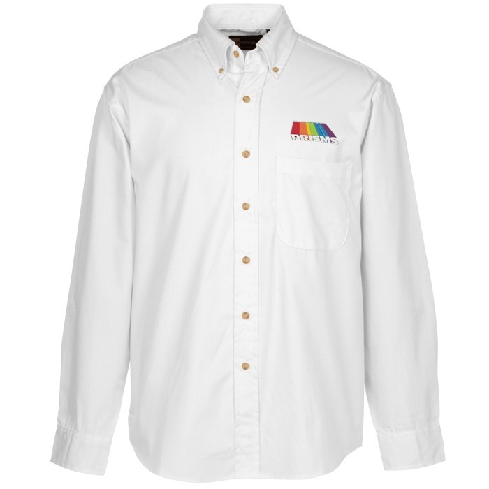Custom Easy Care Poplin Shirt - Men's