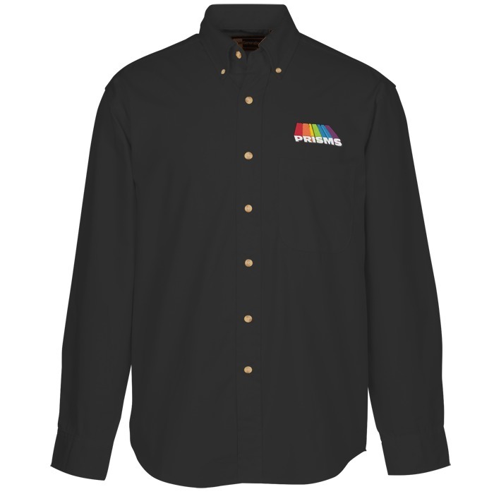 Custom Easy Care Poplin Shirt - Men's