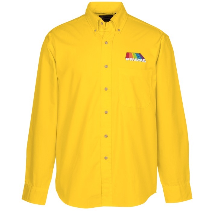 Custom Easy Care Poplin Shirt - Men's