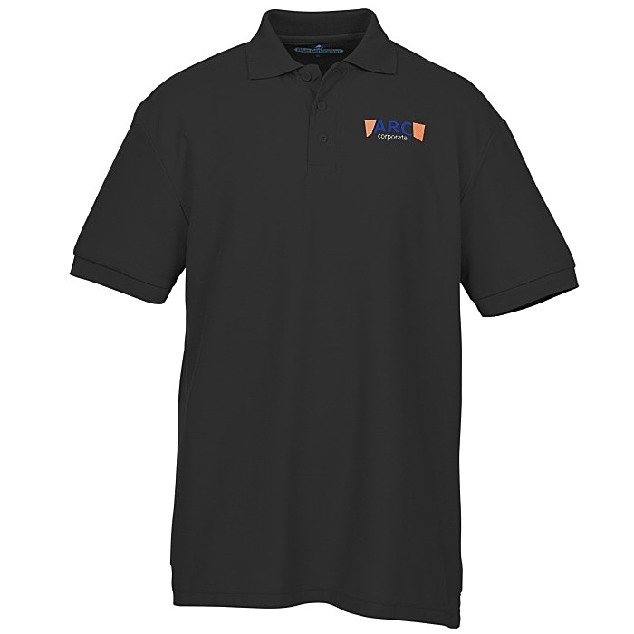 Custom Soft Touch Pique Sport Shirt - Men's - Embroidered