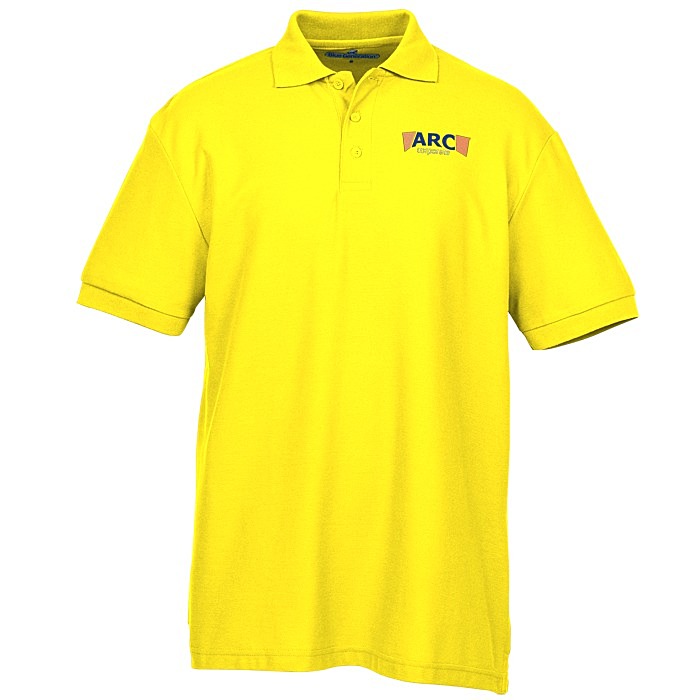 Custom Soft Touch Pique Sport Shirt - Men's - Embroidered