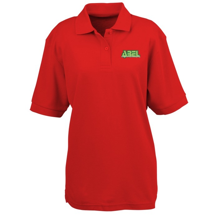 Custom Soft Touch Pique Sport Shirt - Ladies' - Embroidered