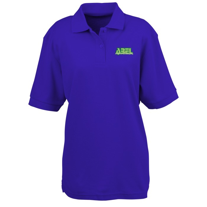 Custom Soft Touch Pique Sport Shirt - Ladies' - Embroidered