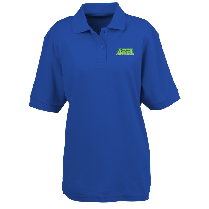 Custom Soft Touch Pique Sport Shirt - Ladies' - Embroidered