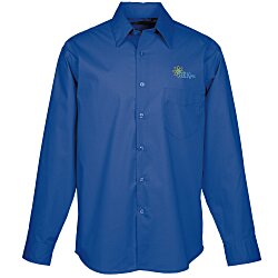 Custom Easy Care Stretch Poplin Shirt - Men's